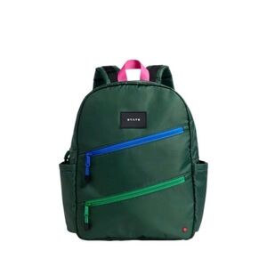 State Bags Kane Kids Backpack ~ Olive Diagonal Zipper